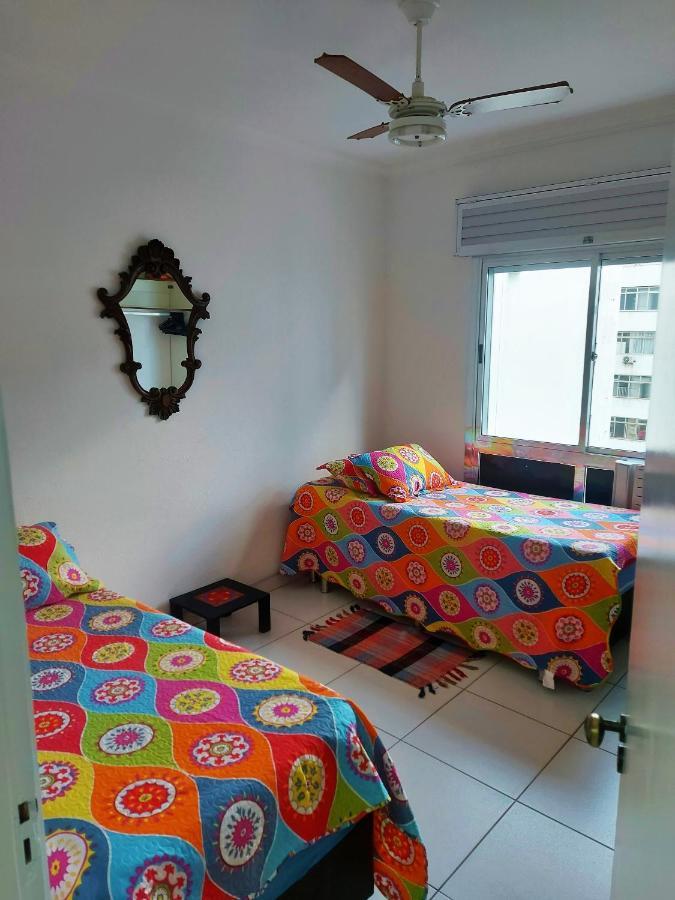 Apto Pe Na Areia Praia Das Pitangueiras - Centro Guaruja Ngoại thất bức ảnh