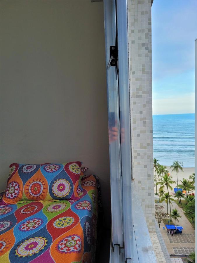 Apto Pe Na Areia Praia Das Pitangueiras - Centro Guaruja Ngoại thất bức ảnh
