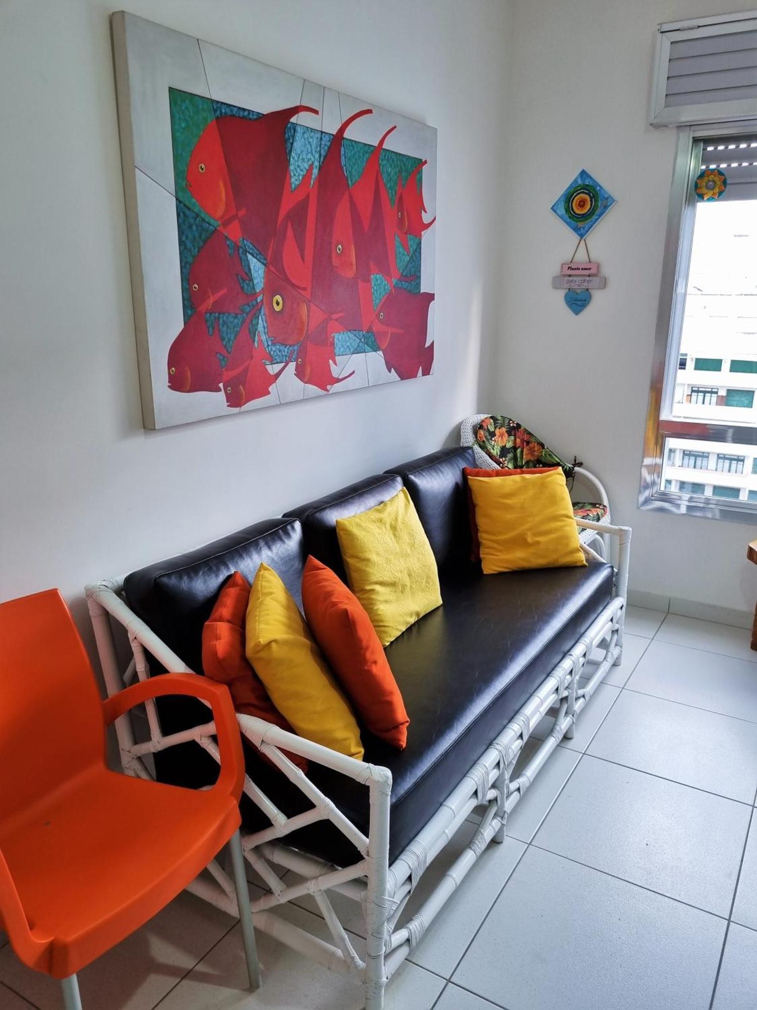 Apto Pe Na Areia Praia Das Pitangueiras - Centro Guaruja Ngoại thất bức ảnh